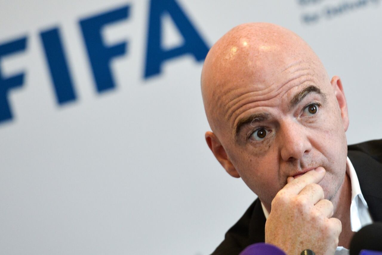 Gianni Infantino, titular de la FIFA.