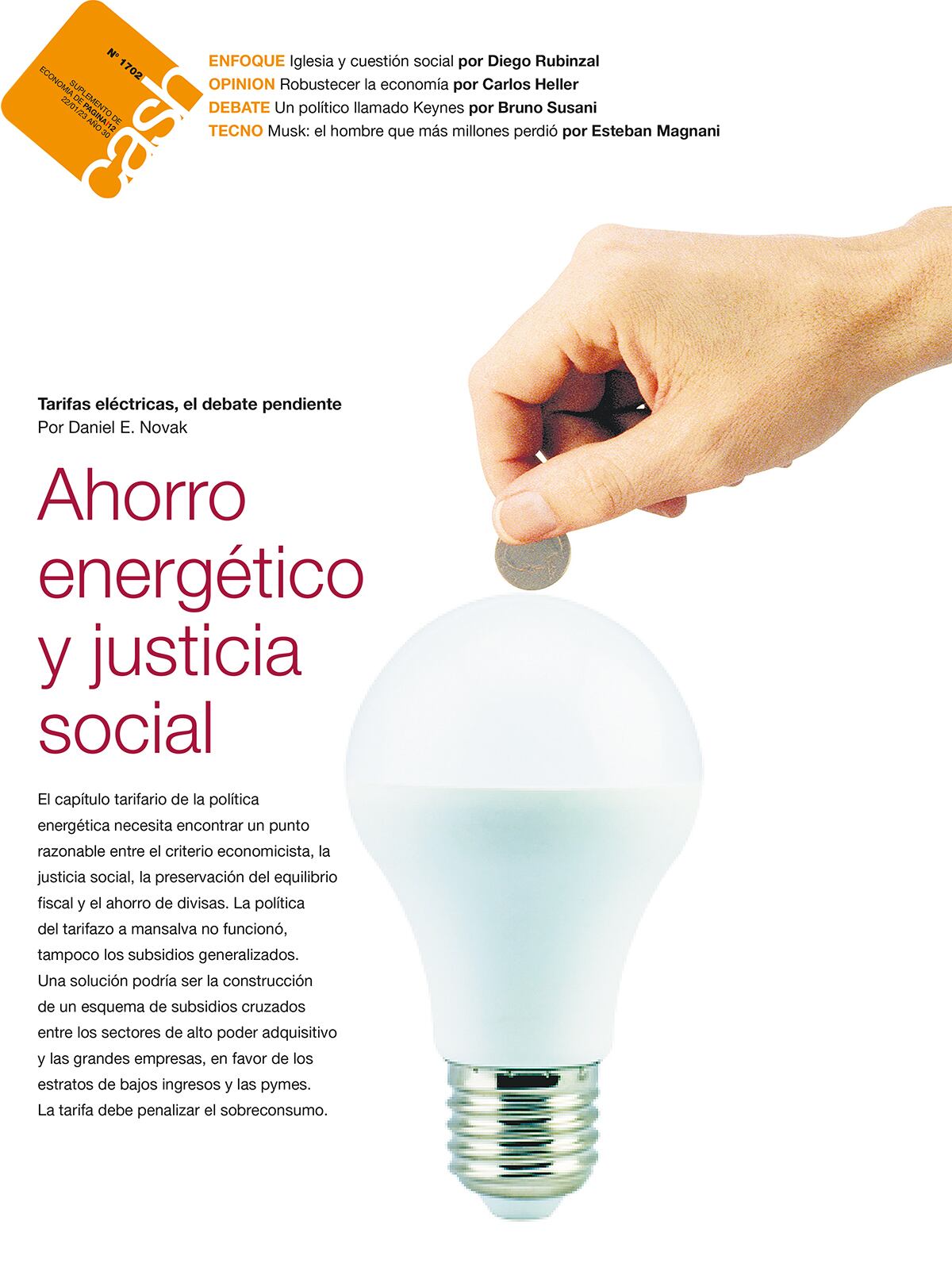 Ahorro energético y justicia social - 20/01/2023