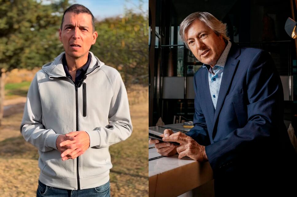 El diputado de la UCR Luis Picat y el empresario Alejandro Roemmers