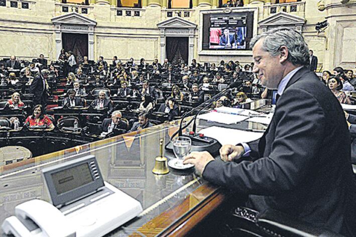 Emilio Monzó, presidente de la Cámara de Diputados.