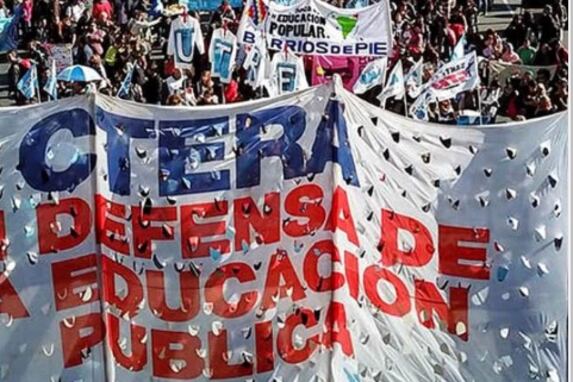 El paro será el próximo jueves 23 de mayo. (Foto: CTERA)