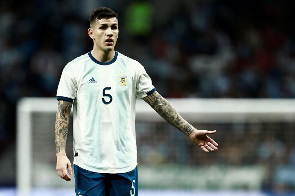 Leandro Paredes, volante central de la Selección.