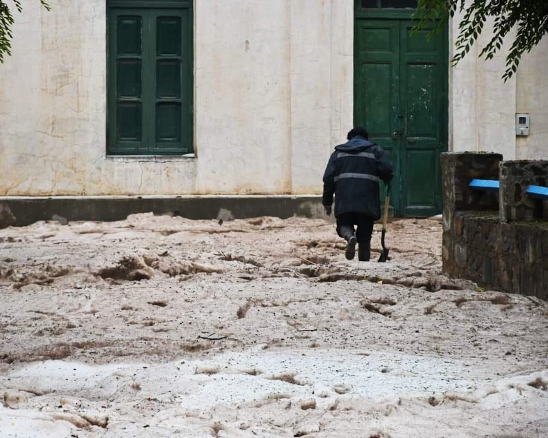 Alud de barro y granizo en Santa Catalina, Jujuy.
