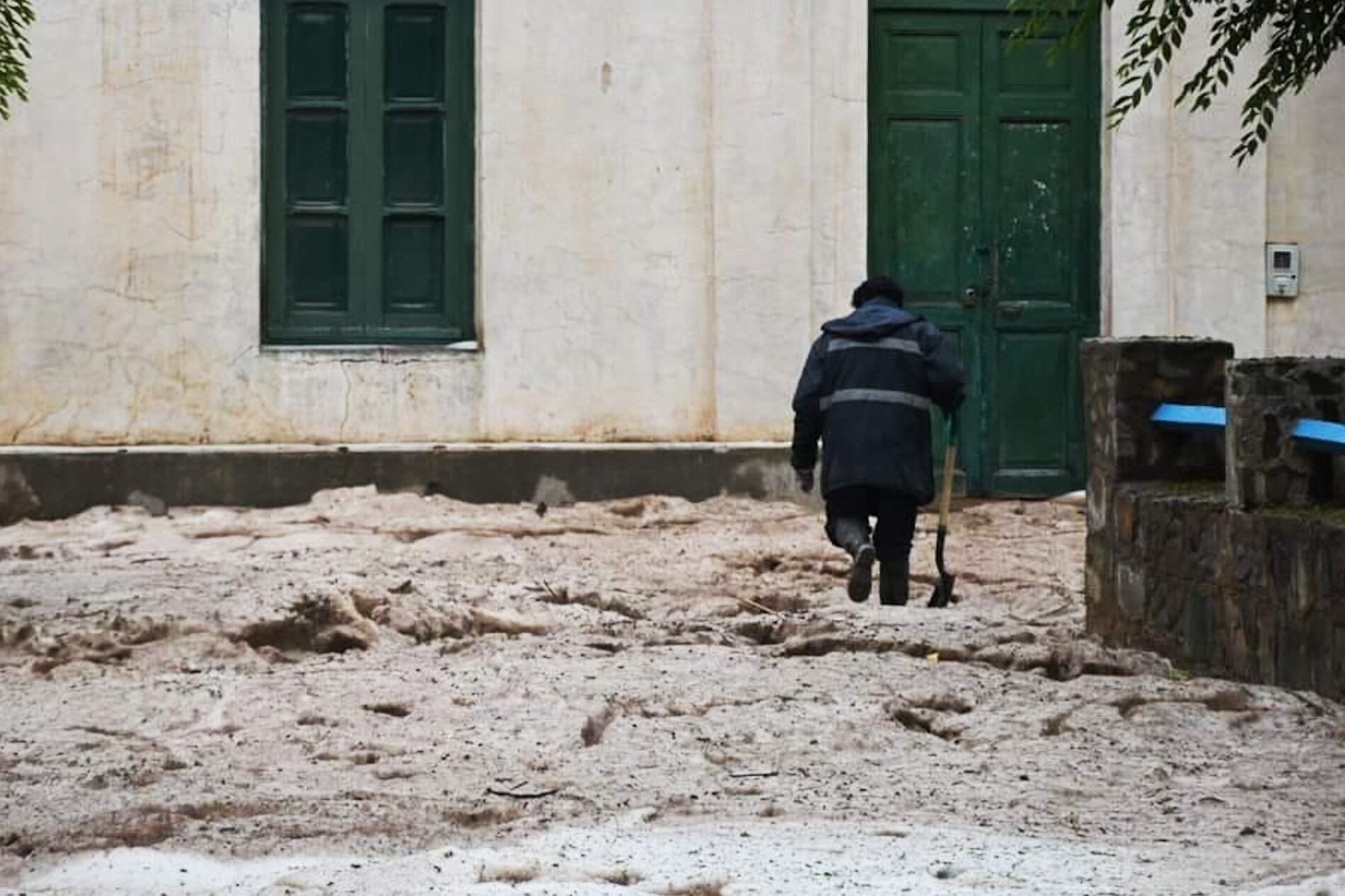 Alud de barro y granizo en Santa Catalina, Jujuy.