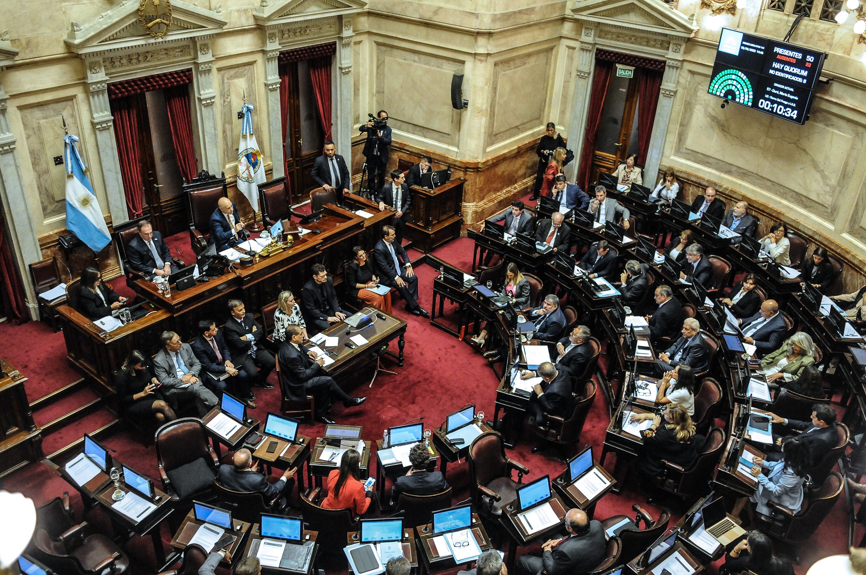 El Senado tratará Ficha Limpia el miércoles a la mañana.