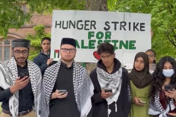 Huelga de hambre en la universidad de Princeton, Estados Unidos