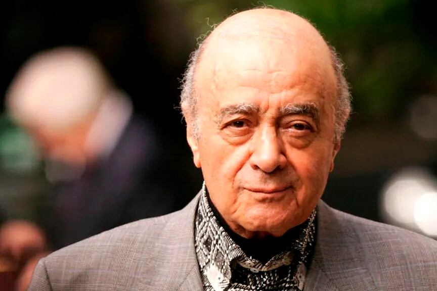 El magnate egipcio fallecido, Mohamed Al Fayed.