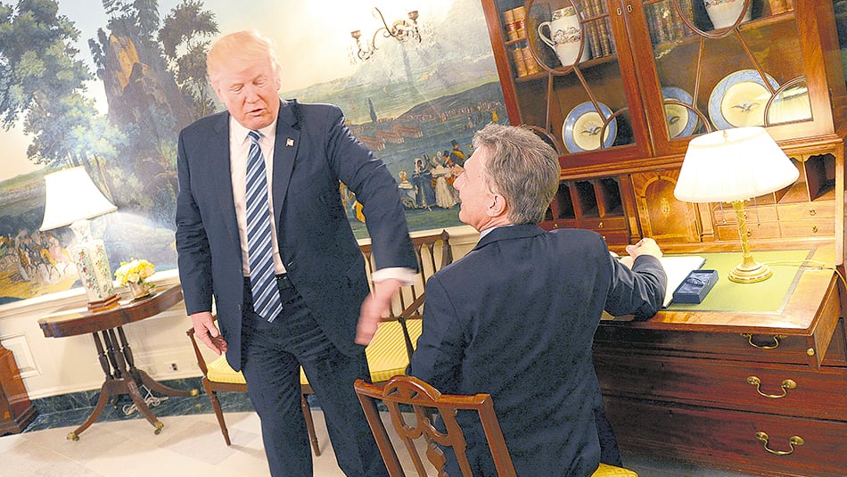 “Trump expresó un fuerte respaldo a la agenda de Macri”, señaló la Casa Blanca.