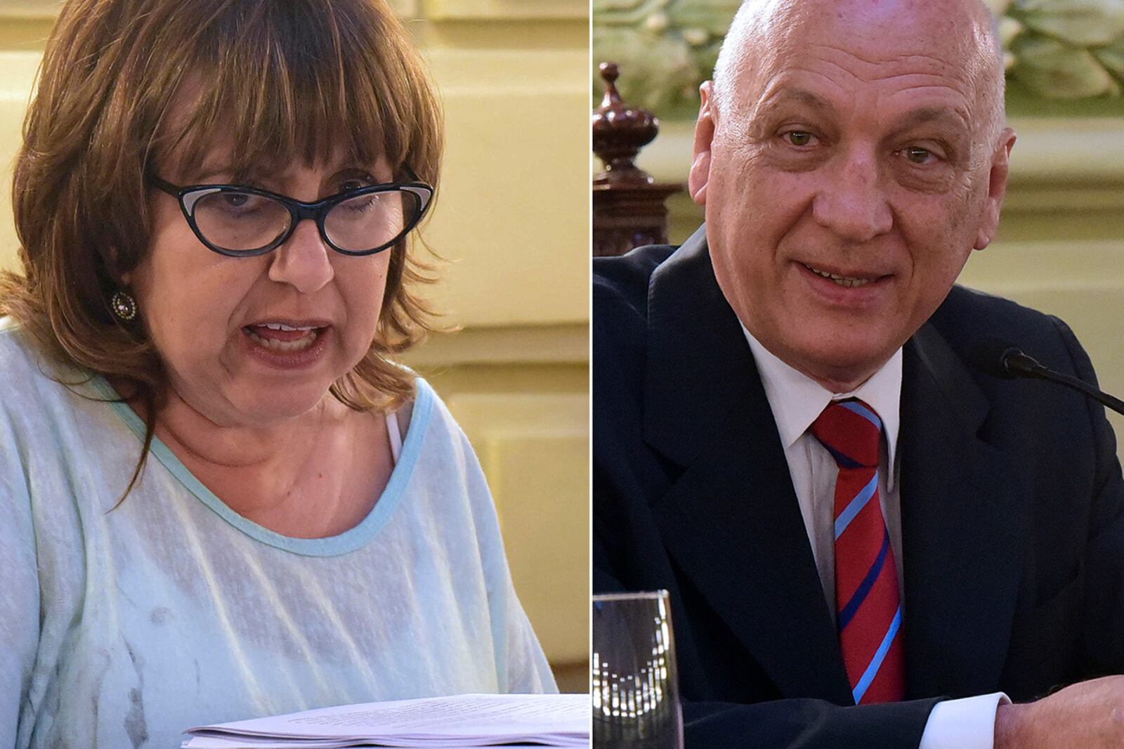 Alicia Gutiérrez, líder del SI, dio su apoyo al ex gobernador santafesino.