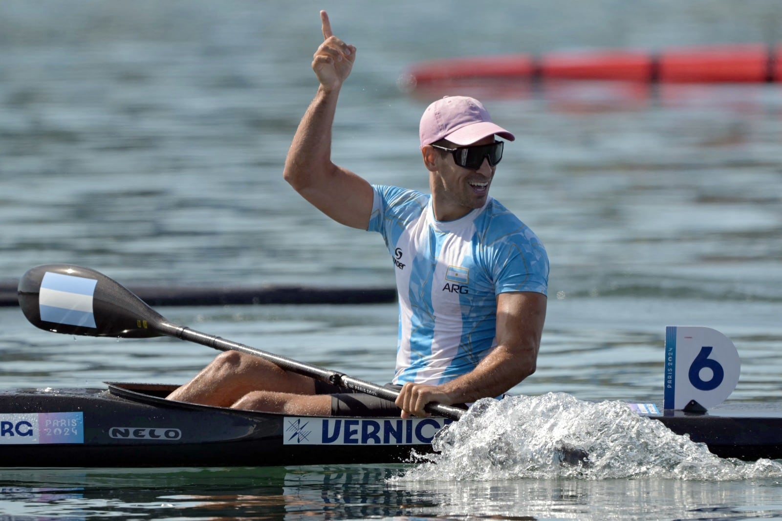 Vernice completó una muy buena regata en el K1 1000 metros