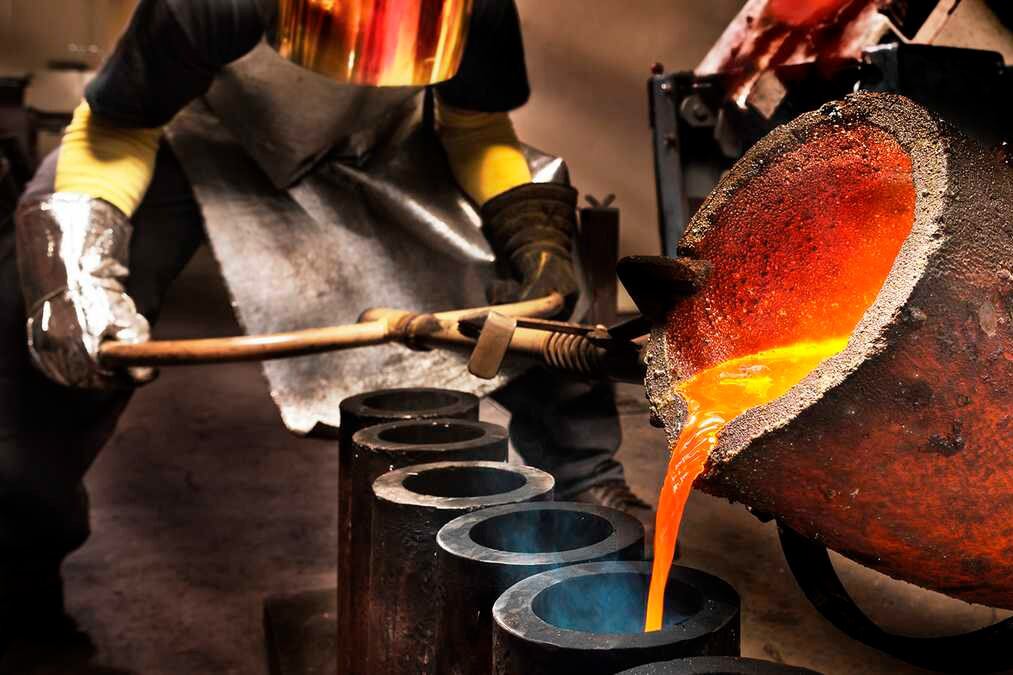 En industrias metálicas básicas el uso de la capacidad llegó al 81 por ciento.