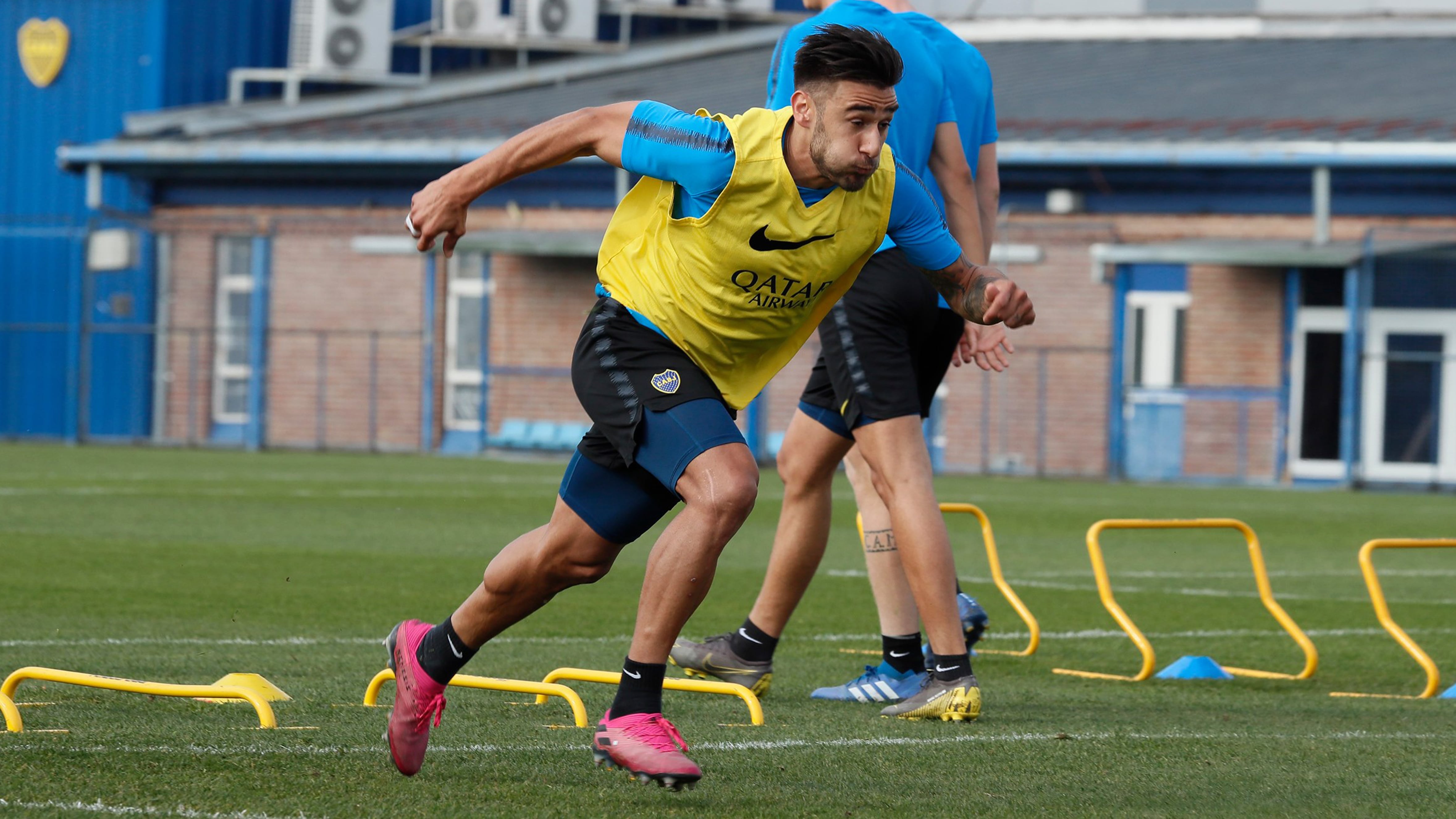 Salvio volverá a ser titular ante San Lorenzo.