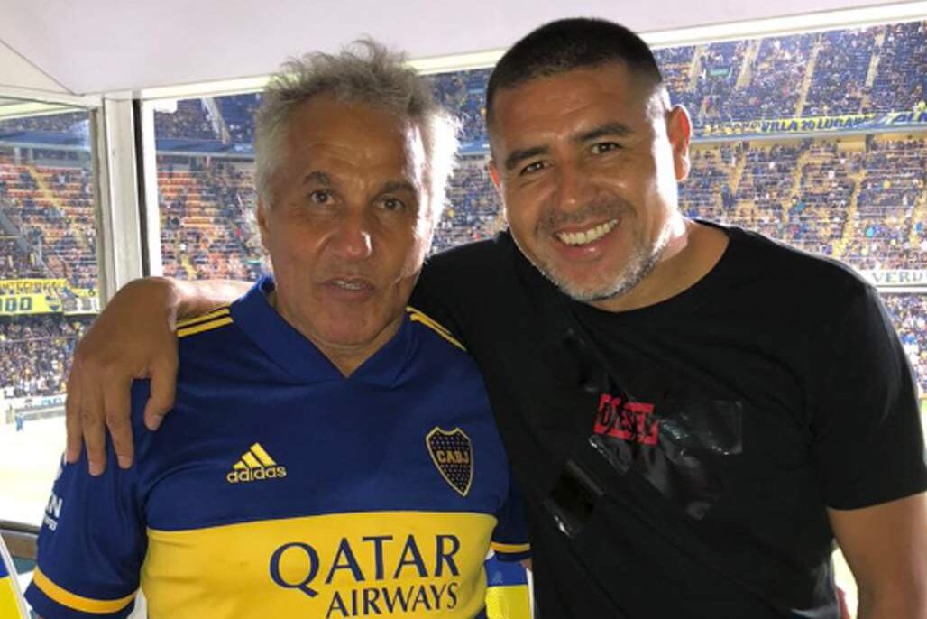 Márcico y Riquelme, el último fin de semana en la Bombonera.