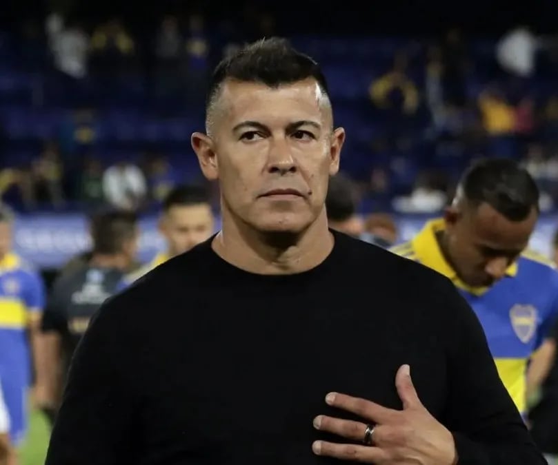 Jorge Almirón, DT de Boca. 