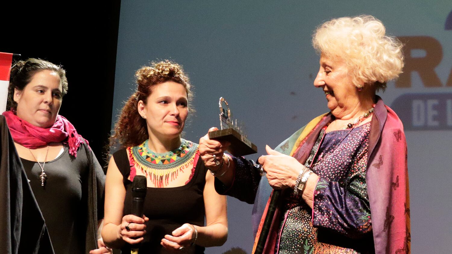 Estela de Carlotto, una de las premiadas.