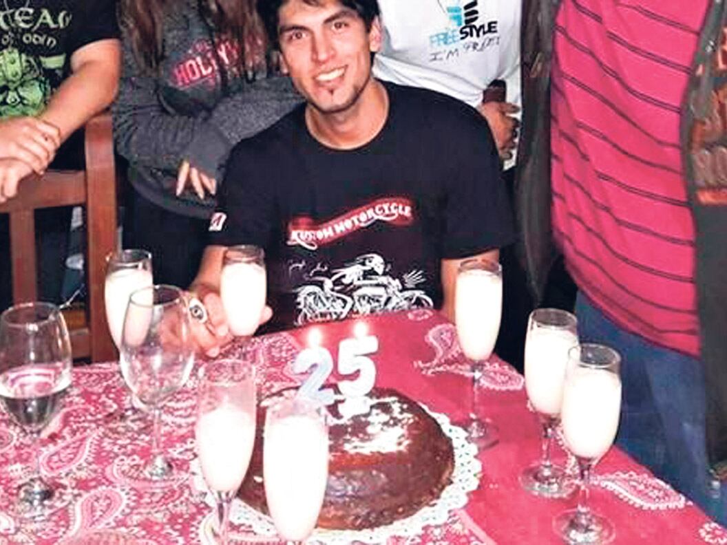 Marcos Feruglio, de 25 años, detenido por el cuádruple femicidio en Santa Fe. 