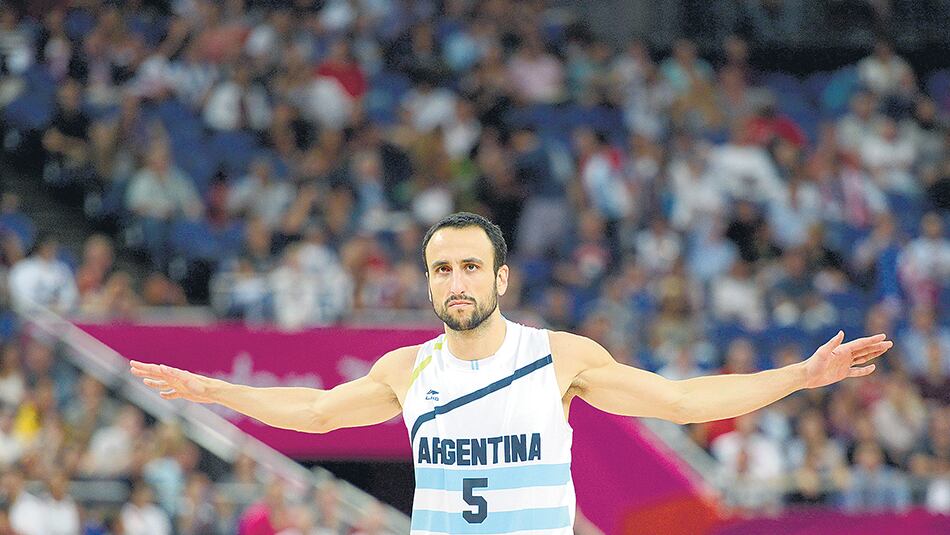 Emanuel Ginóbili, el mejor basquetbolista argentino de la historia.