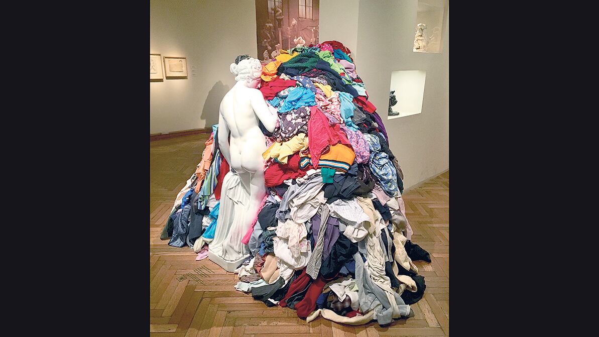 La Venus de los trapos, de Pistoletto.