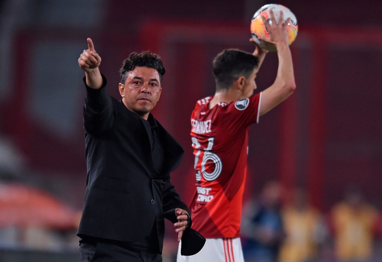 Gallardo dejó en claro que le parece poco atractivas las ofertas que hay por Martínez Quarta.