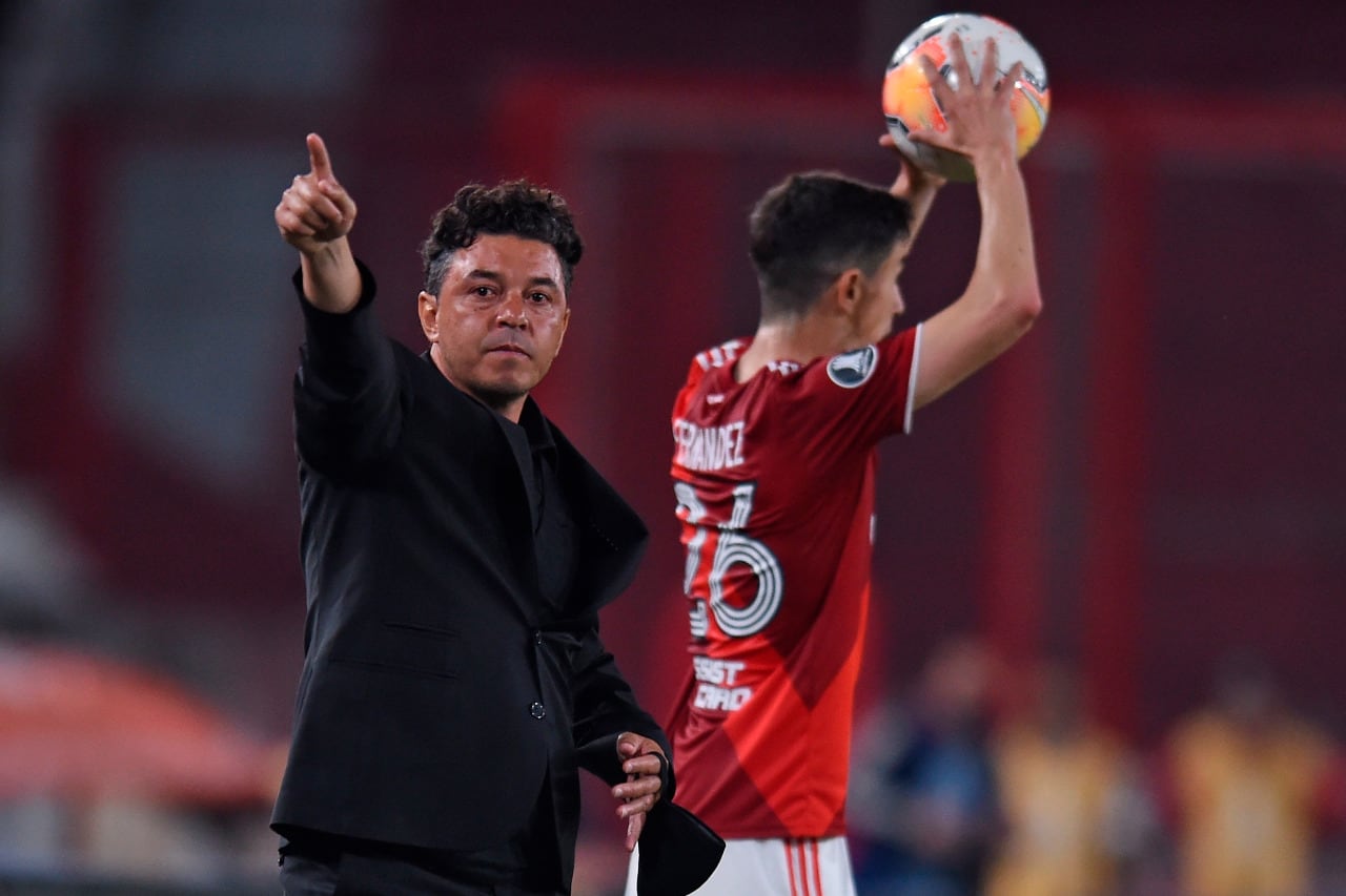 Gallardo dejó en claro que le parece poco atractivas las ofertas que hay por Martínez Quarta.