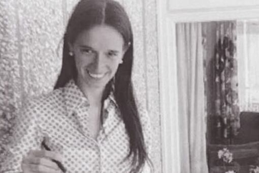 María Fernanda Cañás, en la época en que viajó a Islas Malvinas para dar clases de Español