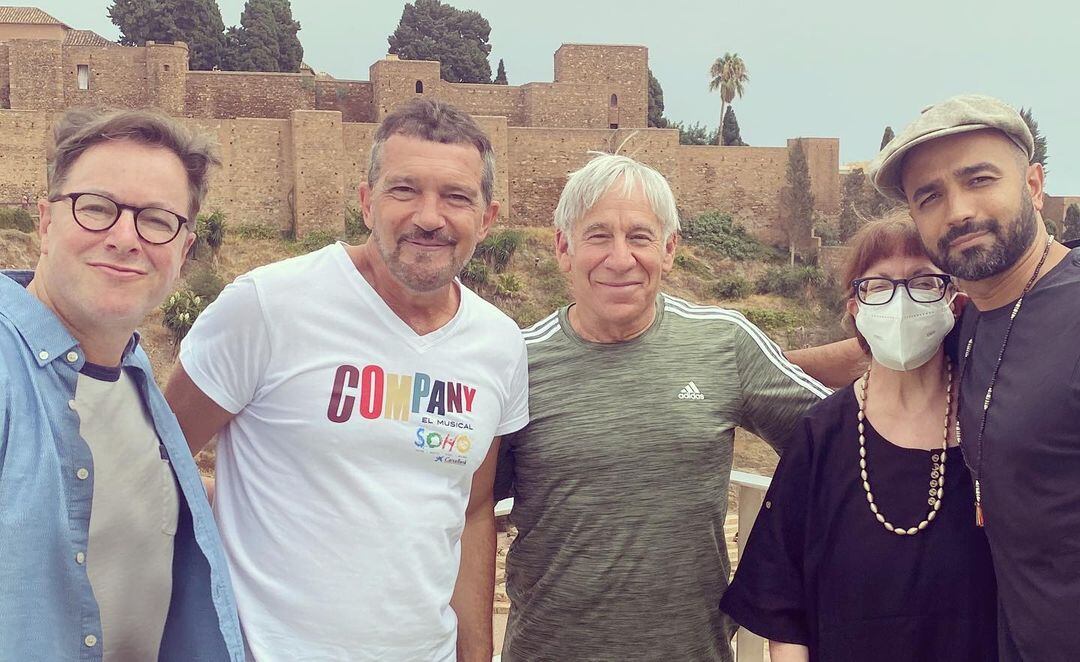 El reconocido actor y la producción viajaron la semana pasada a Málaga, la ciudad natal de Picasso, donde un recorrieron el museo que exhibe sus obras. (Foto: Instagram/Gordon Greenberg)
