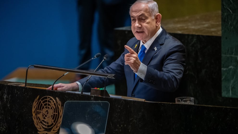 Benjamín Netanyahu.