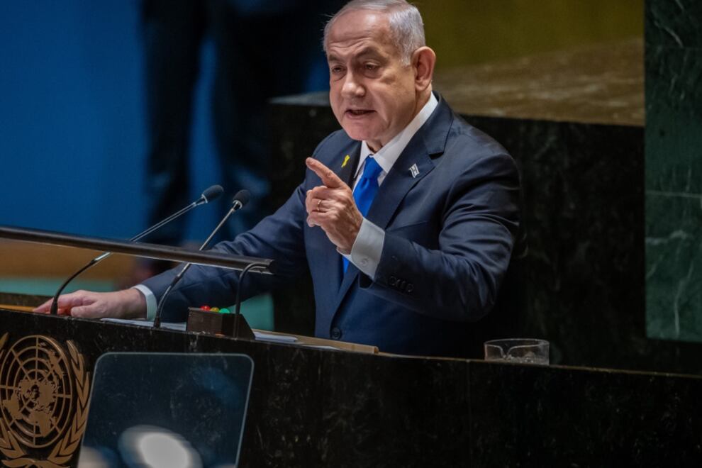 Benjamín Netanyahu.