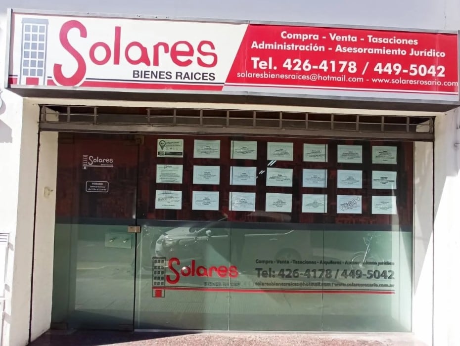 La inmobiliaria aludida tiene sede en calle Italia al 1200. 