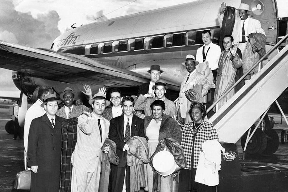 Los músicos en gira, abriendo nuevos caminos.