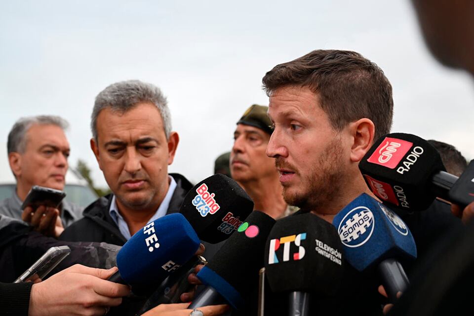 El intendente Javkin y el subsecretario nacional Angelini