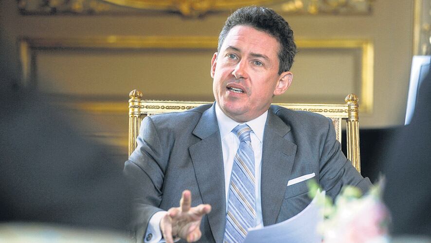 Noah Mamet, ex embajador de Estados Unidos. Las trabas al biodiésel, parte de un trato comercial habitual de su país.