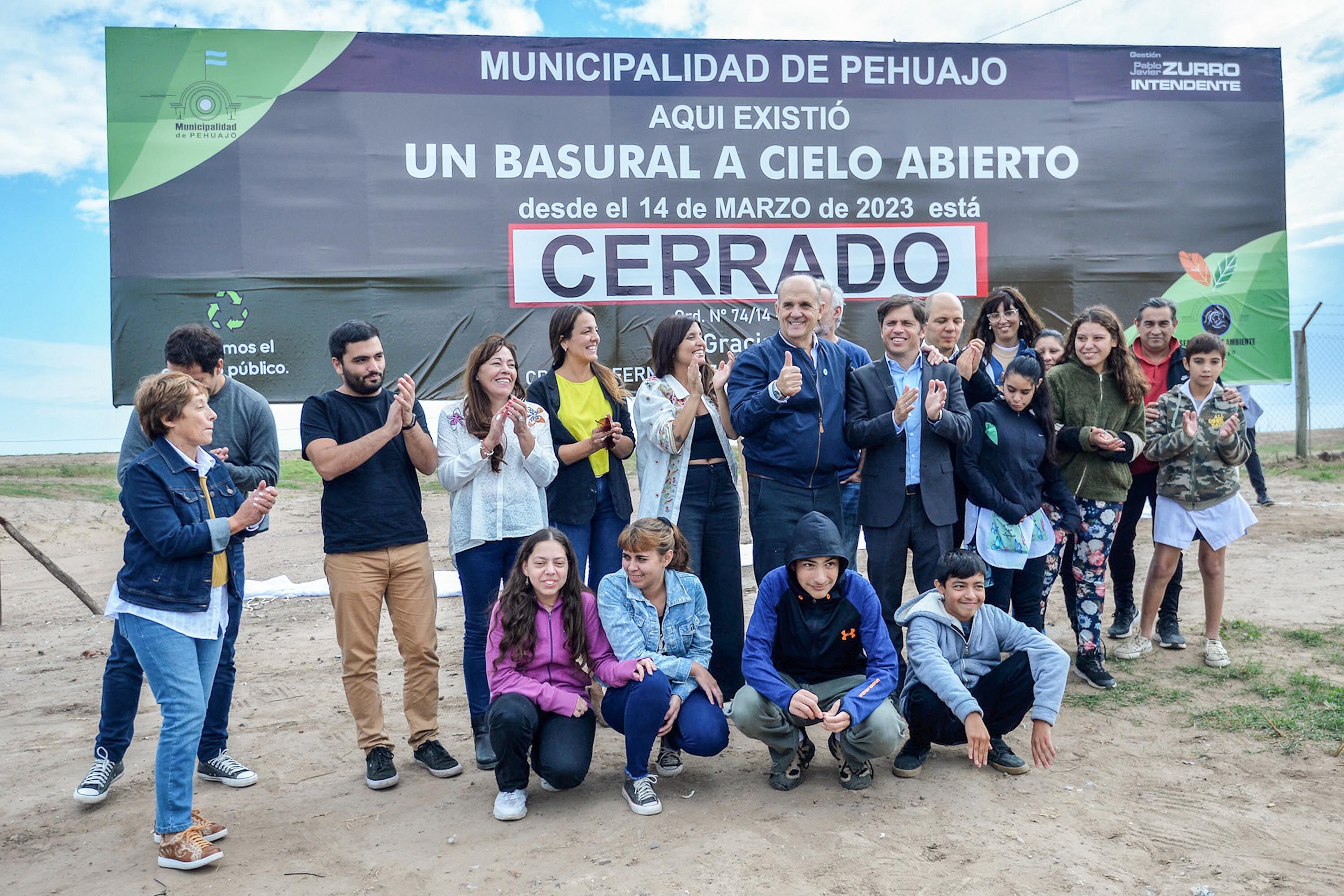 El gobernador de Buenos Aires en Pehuajó