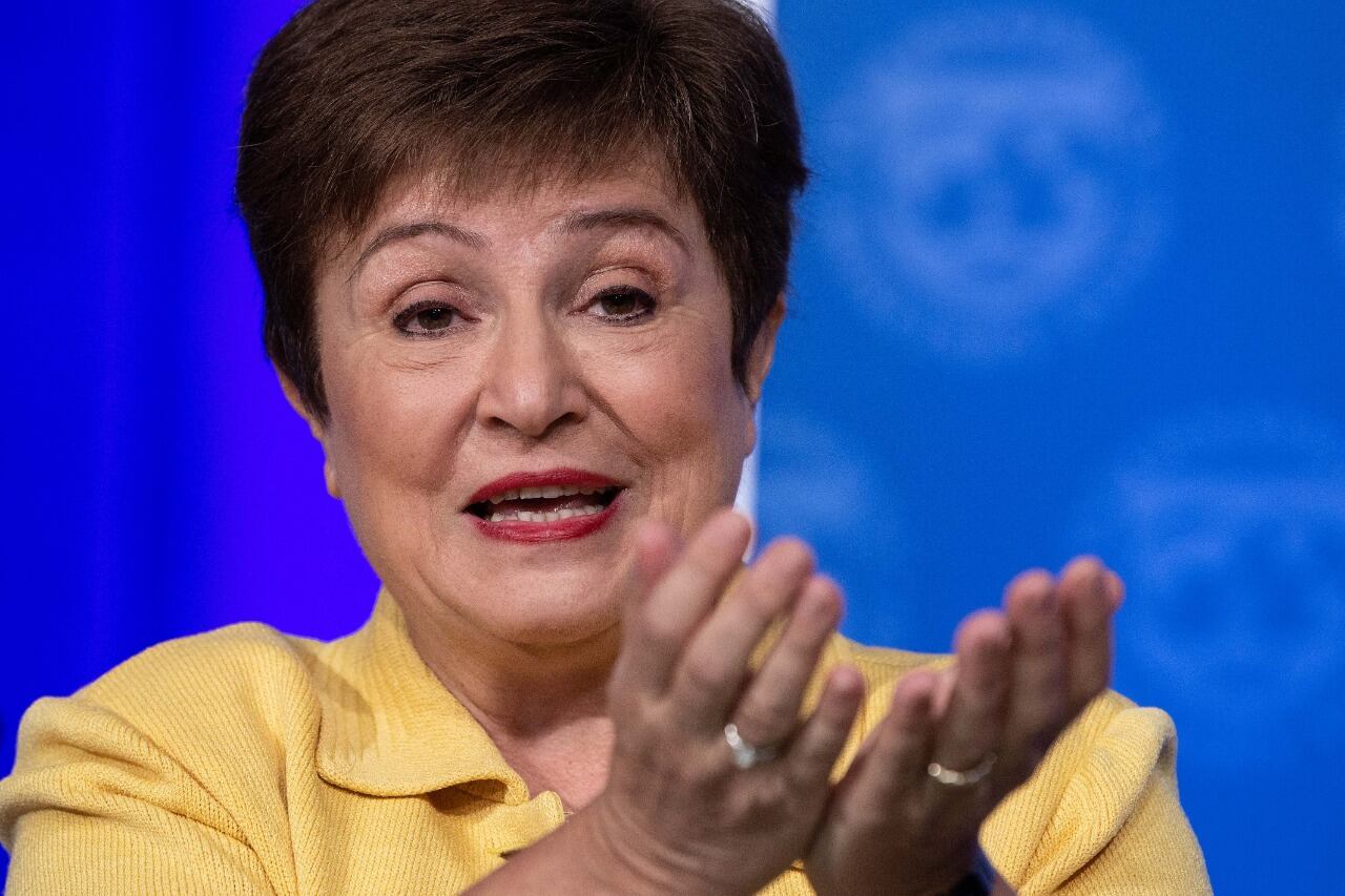 Kristalina Georgieva, directora gerente del Fondo Monetario Internacional.