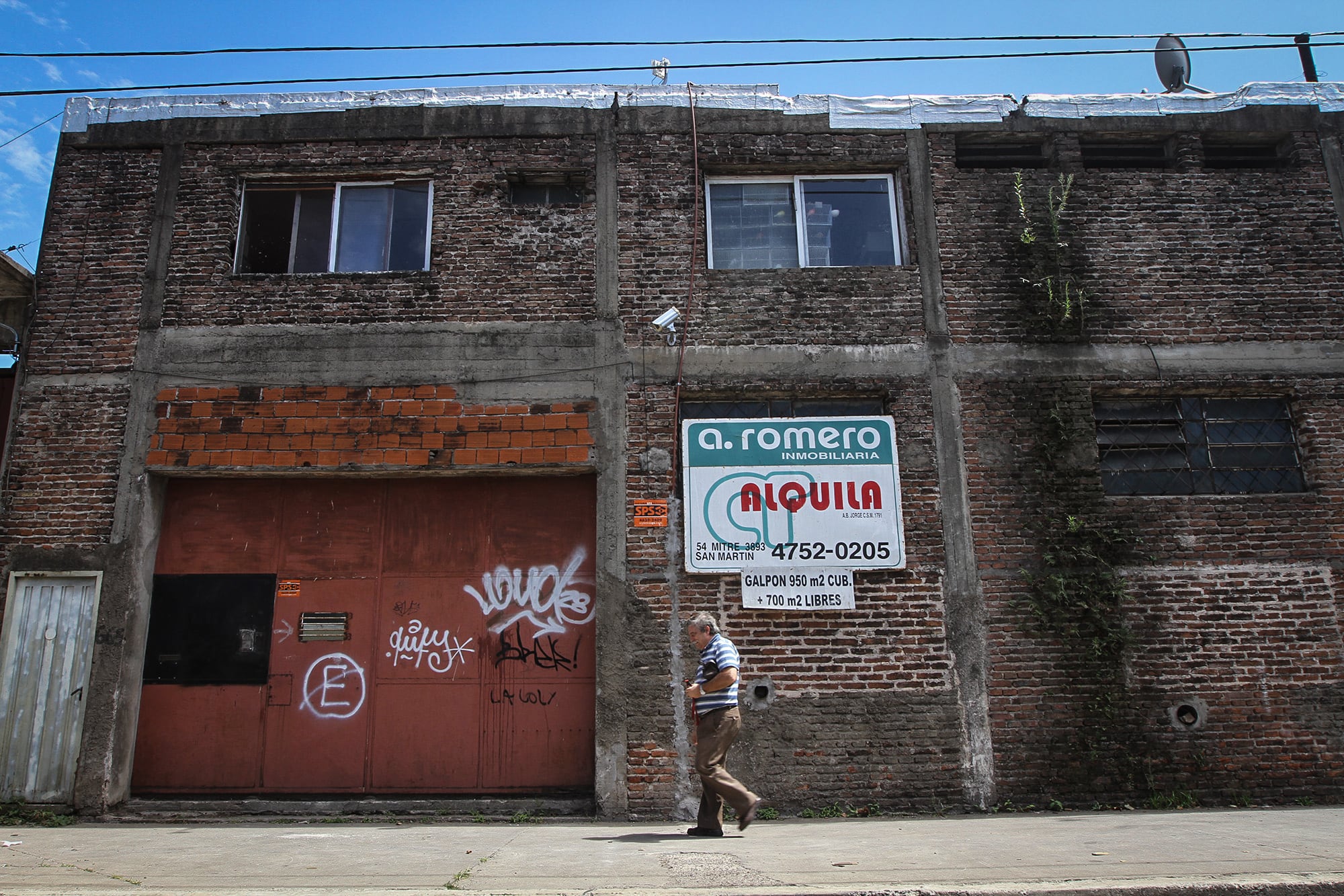 Las chimeneas apagadas, una postal habitual de la era libertaria