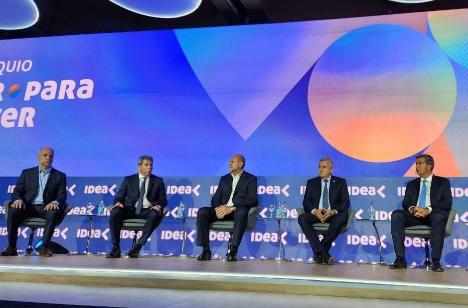 Larreta, Uñac, Perotti, Morales y Capitanich, coincidieron en la necesidad de tener un equilibrio fiscal y salir de la grieta. 