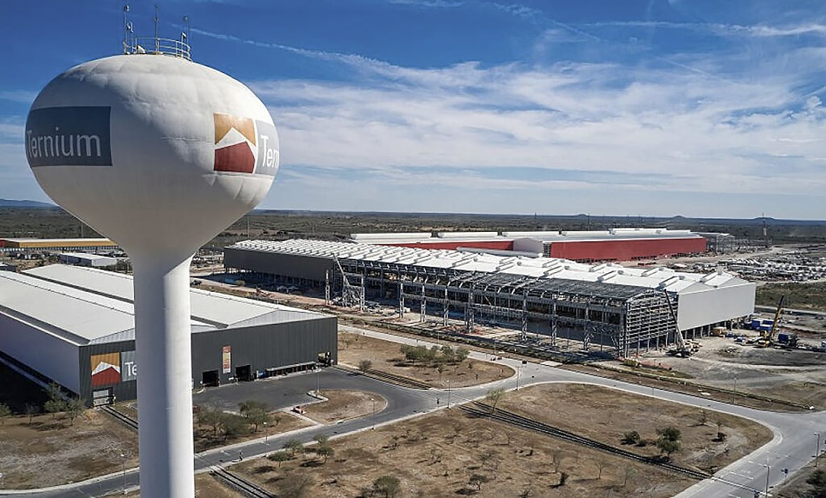La planta de Ternium en San Nicolás.