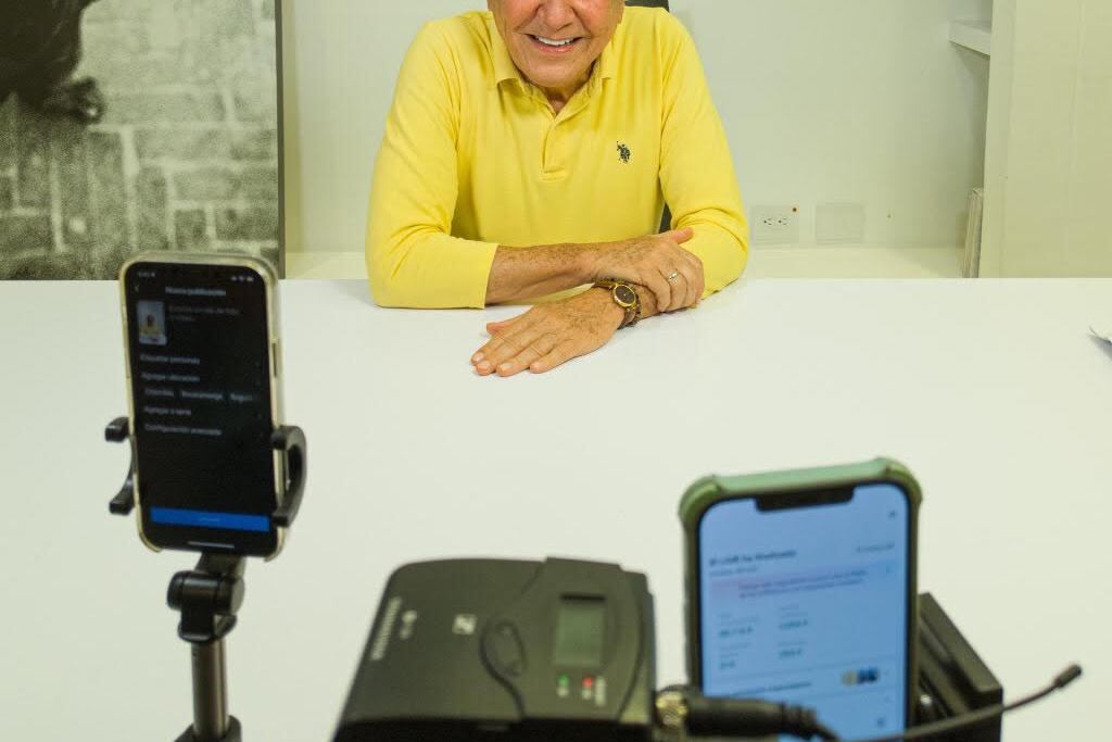 Rodolfo Hernández en su último mensaje este sábado. Foto: Twitter de Hernández 