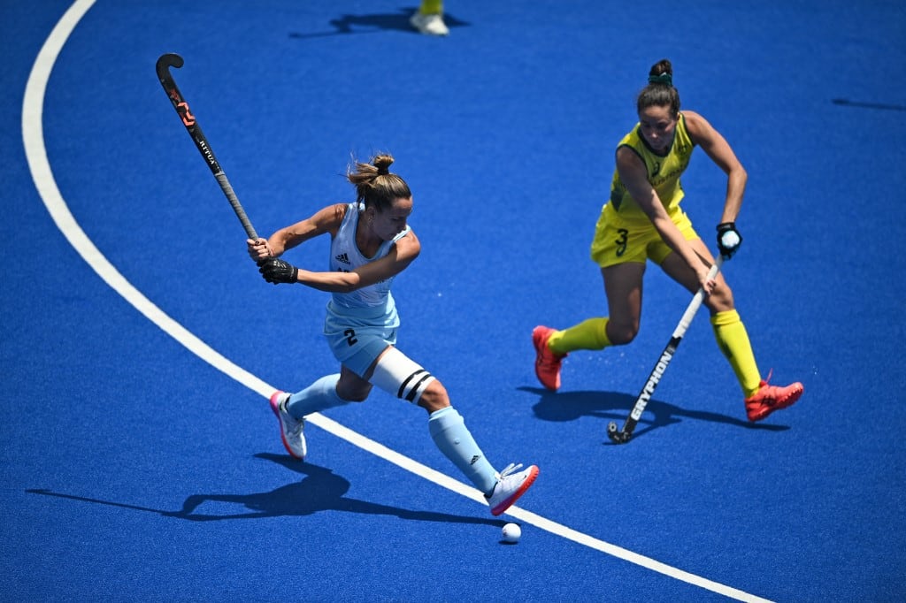 Soffía Toccalino prueba ante la marca de Brooke Peris