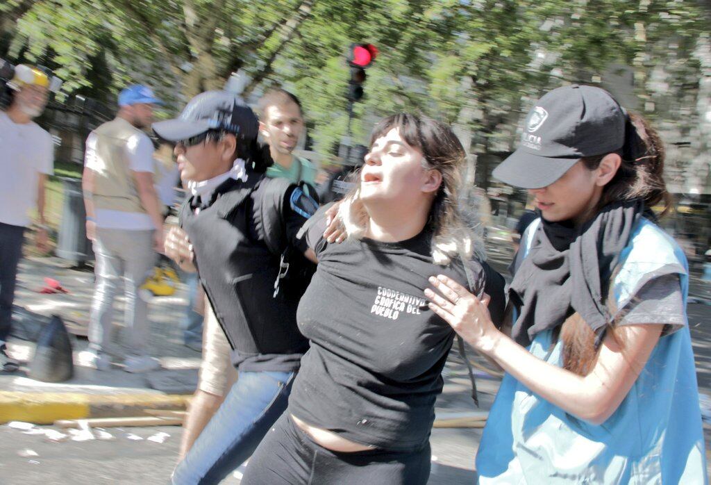 A Eva Luna Lillo, le preguntaron en la comisaría15 si estaba afiliada a algún partido político