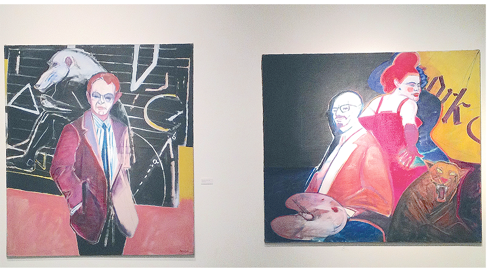 Dos ejemplos de la pintura que caracterizó a Demirjian hasta los años noventa y 2000.