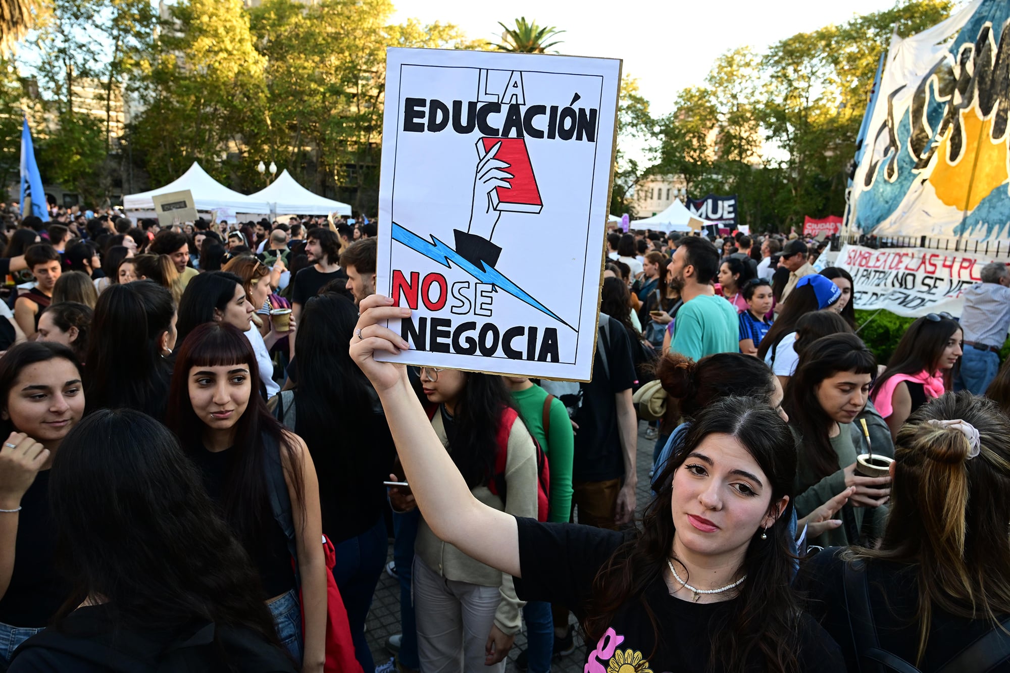 Se realizará una nueva marcha en defensa de la Ley de Financiamiento Universitario