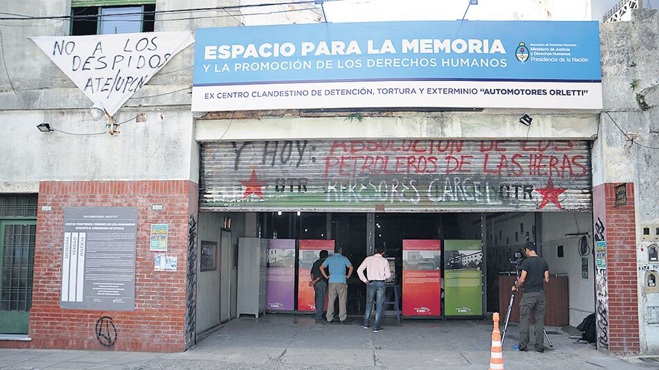 El ex centro clandestino de detención Automotores Orletti, sede, entre otras cosas, del Plan Cóndor.