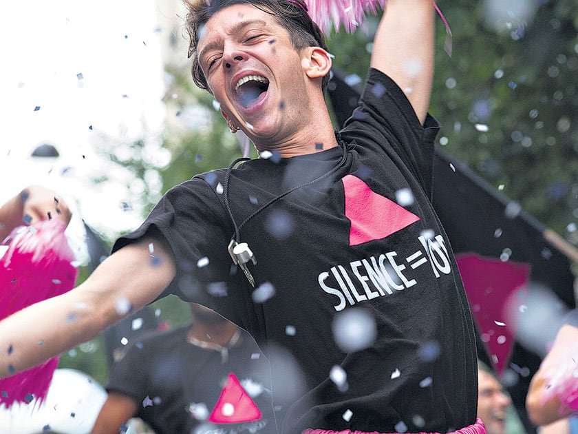 Pérez Biscayart en una escena de 120 battements par minute, del francés Robin Campillo.