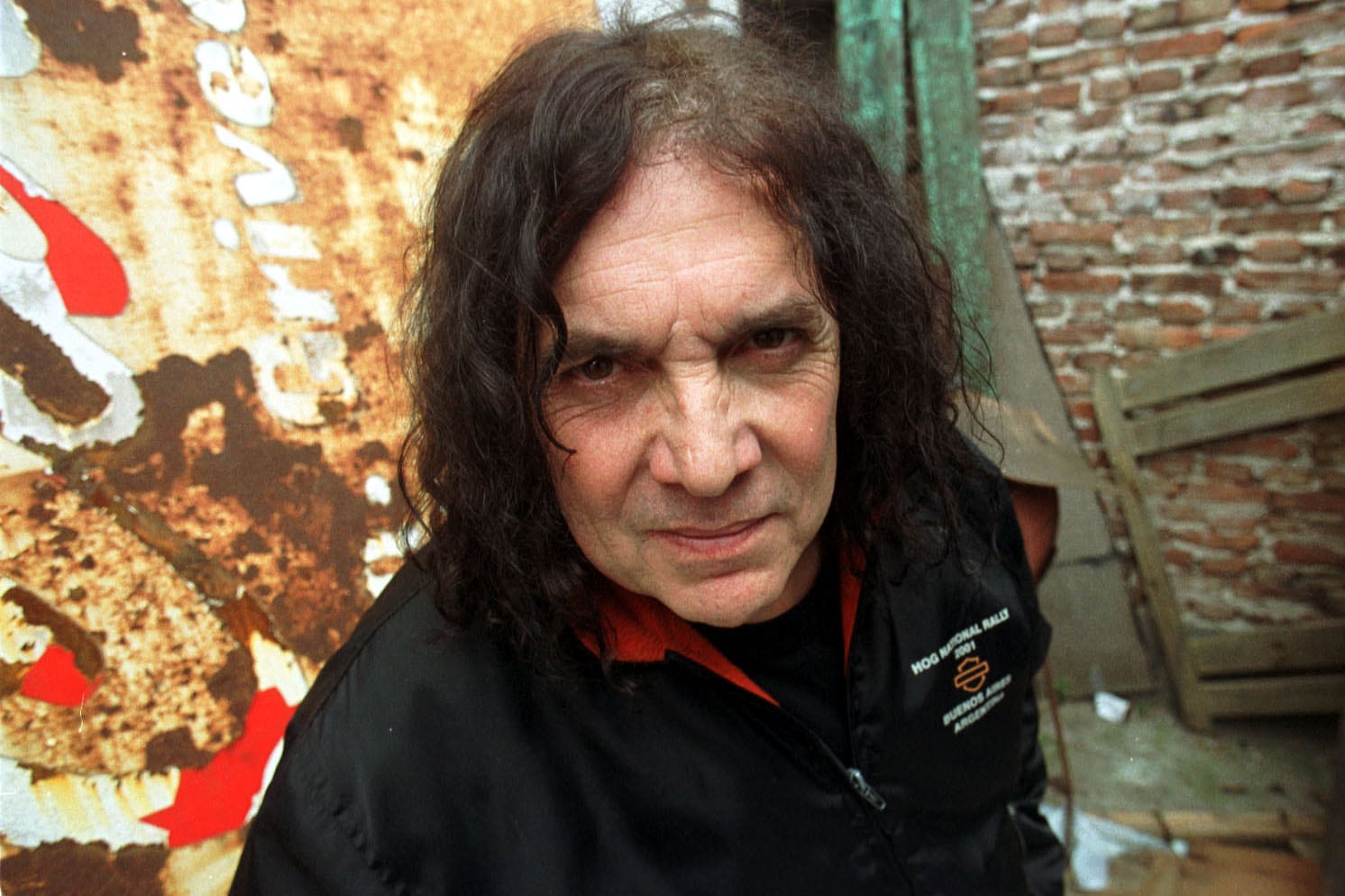 Norberto "Pappo" Napolitano en su última entrevista con Página/12.