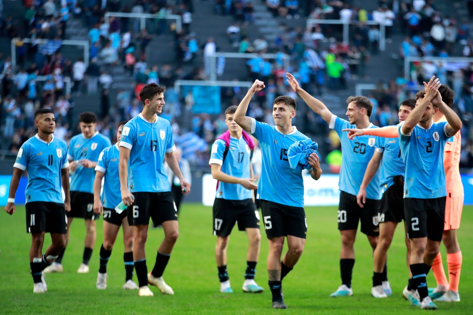 Uruguay llegó a la final tras ganarle a Israel