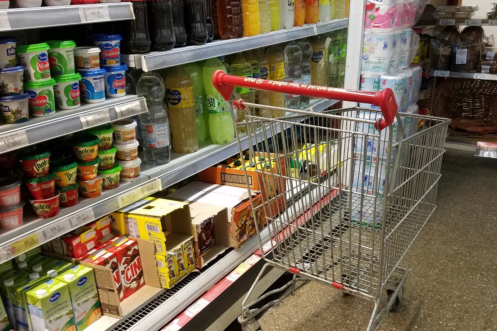 No hay recuperación posible del PBI con esta caída de venta en las góndolas