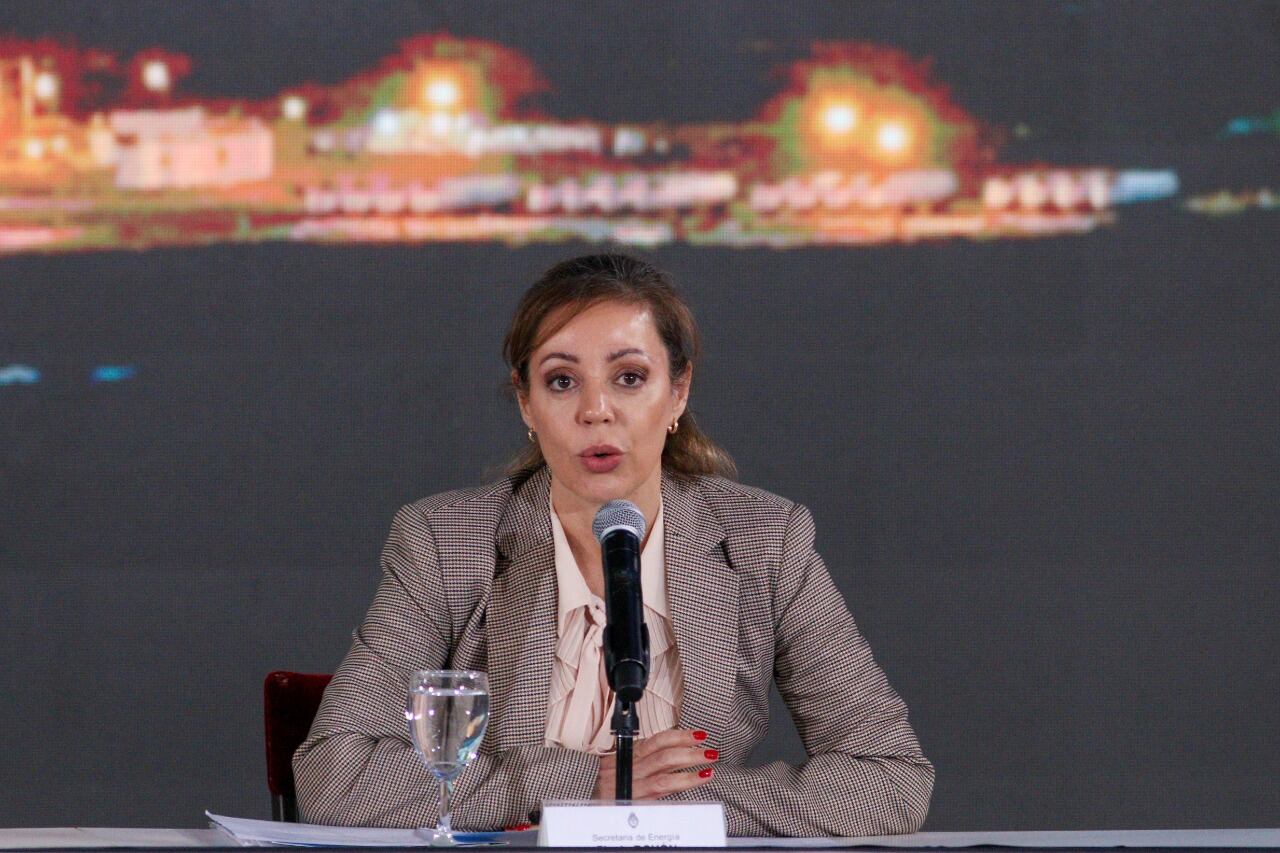 La secretaria de Energía, Flavia Royon, informó el acuerdo energético con Brasil.