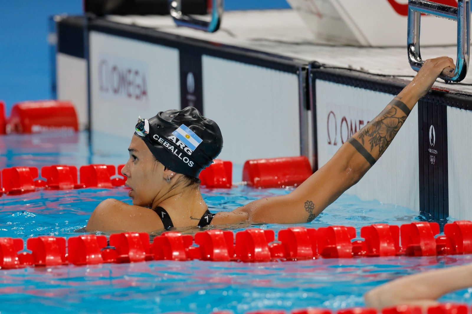 Macarena Ceballos, nadadora cordobesa.