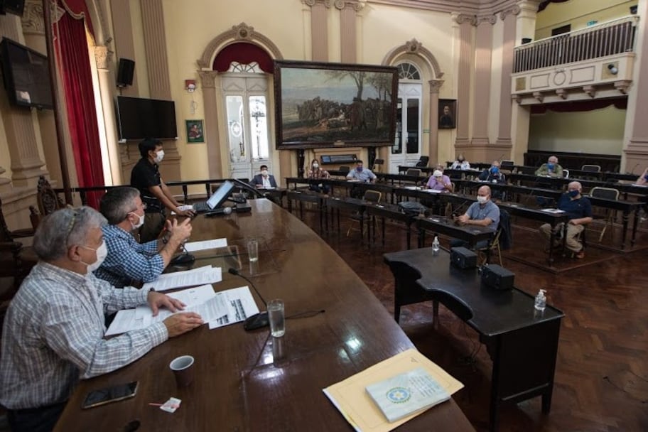 Reunión de presidentes de bloque
